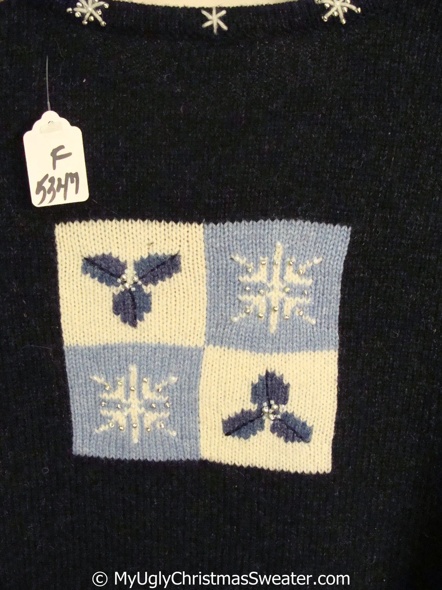 2sided Big Size 4XL Tacky Christmas Sweater