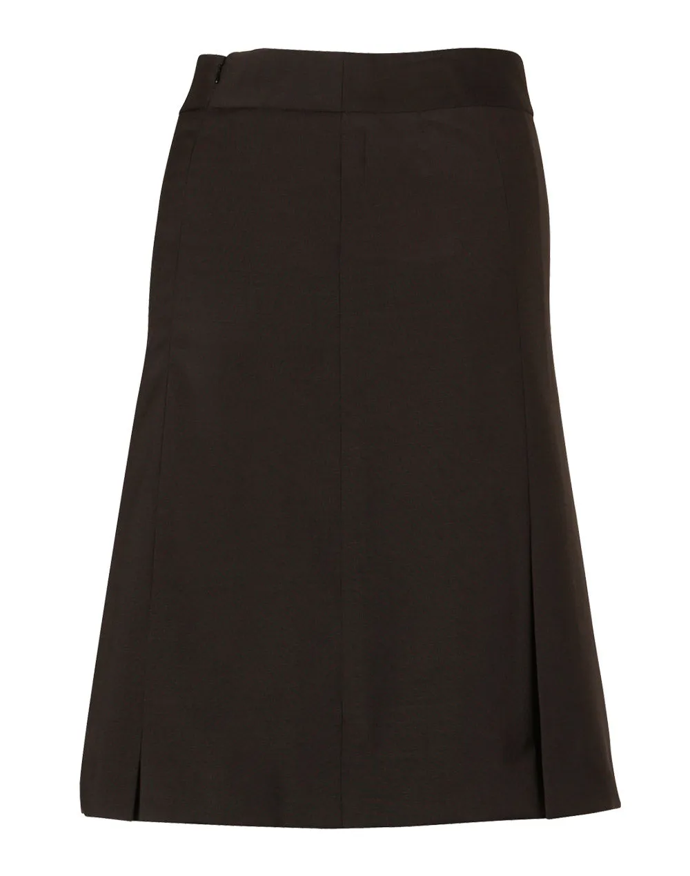 Ladies Wool Stretch Pleated Skirt - M9473