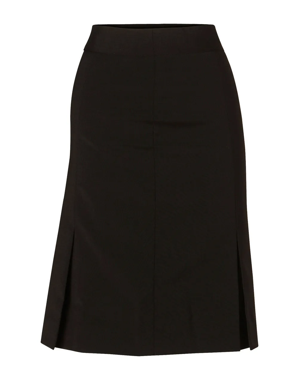 Ladies Wool Stretch Pleated Skirt - M9473