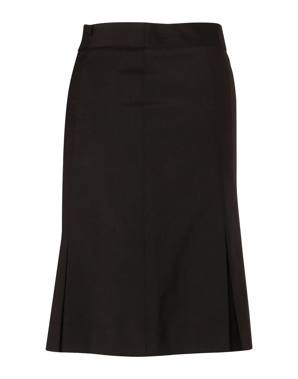 Ladies Wool Stretch Pleated Skirt - M9473