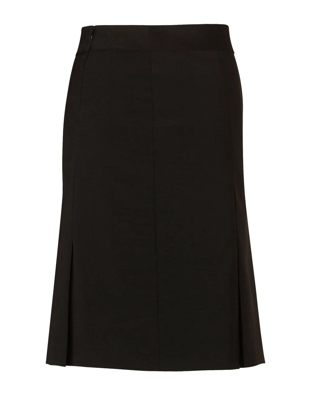 Ladies Wool Stretch Pleated Skirt - M9473