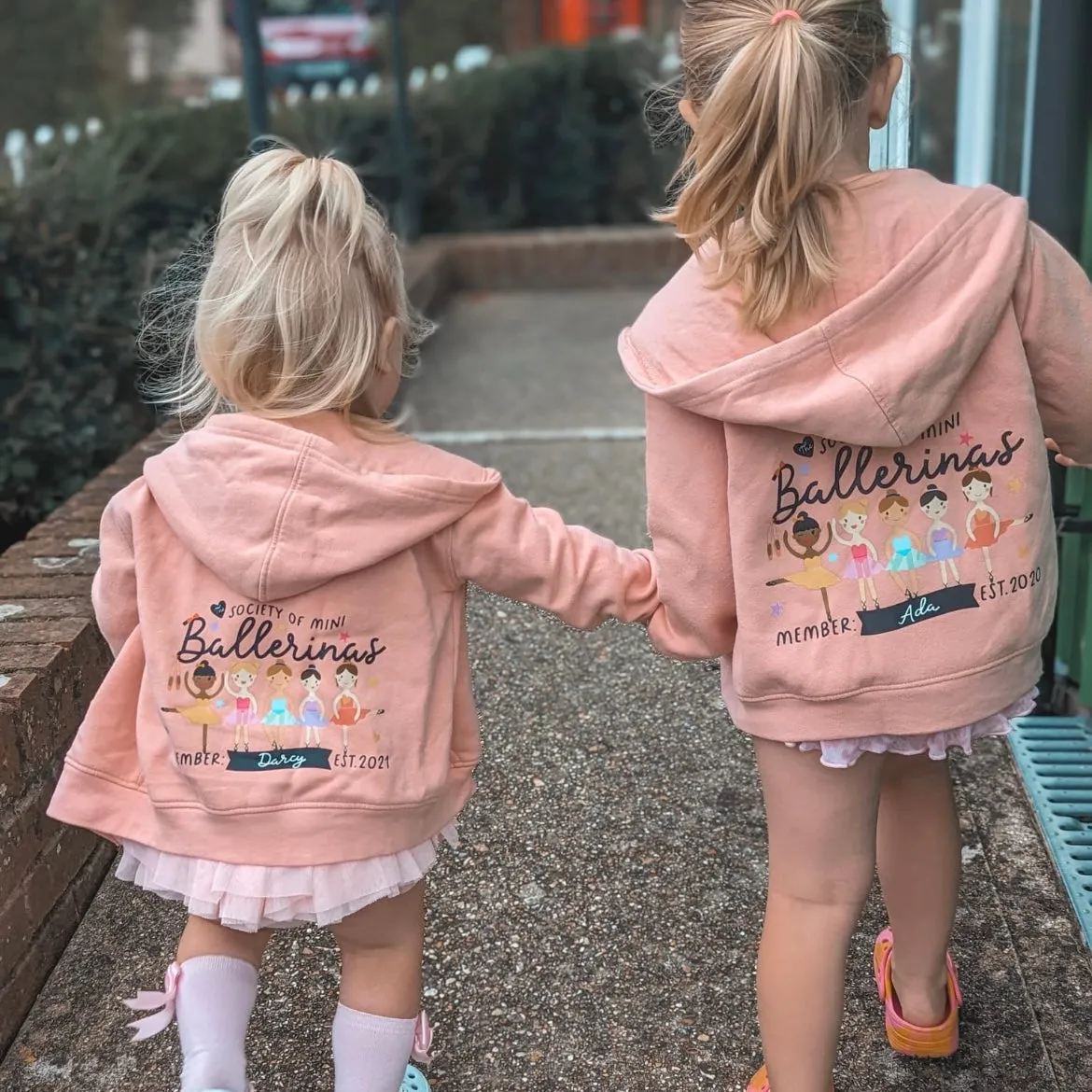 Certainly! Heres an optimized product title with modifiers:

Cozy Mini Dreams Ballerina Kids Hoodie - Soft, Stylish, and Perfect for Dance Lovers