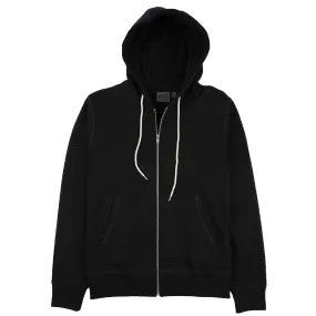 Zip Hoodie - Heavyweight Terry - Black